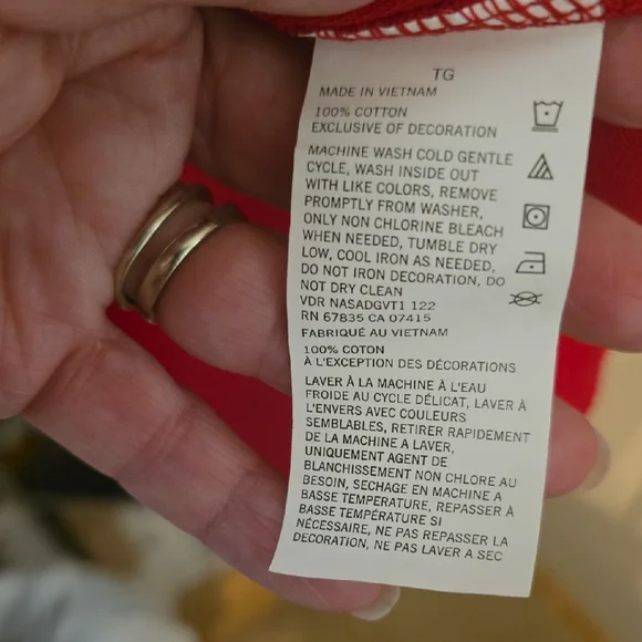 Nautica Red Polo Vibrant Cotton Blend Shirt - Picture 4 of 5